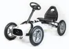 Detský šliapací gokart Baby Mix Buggy, biely Náhľad obrázku produktu 1