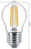 Philips Filament-Kerzenlampe, P45 E27, transparent, 60 W, Produktbild-Vorschau 9