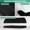 Avalo Repose-pied de bureau en tissu - Mousse ergonomique à Voir les images du produit 3