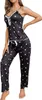 Set pigiama da donna, set pigiama, top e pantaloni - LUNAR Anteprima dell’immagine prodotto 1