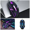 Collage of gaming mice and keyboard with colorful backlighting. Produktbild-Vorschau