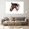 Bilder auf glas - Pferd Abstraktion - 120x80cm - Glasbilder Produktbild-Vorschau 7