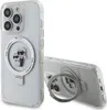 A clear product shot of a phone case with a ring stand, showing the front and side views. Produktbild-Vorschau