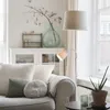 Klasyczna lampa podłogowa ze stali z szarym kloszem i Podgląd zdjęcia produktu 9