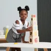 VIGA Drevená vzdelávacia pyramída Montessori, triedič, Náhľad obrázku produktu 11