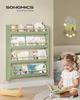 SONGMICS Bücherregal Kinder, Kinderregal mit 4 Ebenen, Produktbild-Vorschau 2