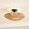 Lindby Deckenleuchte Eleane, Bambus, natur, Ø 50 cm Produktbild-Vorschau 10