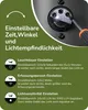 EDISHINE Wandlampe mit Bewegungsmelder, Moderne Wandleuchte Produktbild-Vorschau 10
