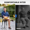 Avestar 3-teiliges Bistro Set aus Aluminiumguss, Produktbild-Vorschau 8