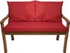 Cuscini per panchina da giardino Red, Seduta 120x60x7 + Anteprima dell’immagine prodotto 1