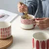 Keramik Kaffeebecher mit Henkel, Tasse, Trinkbecher, Produktbild-Vorschau 2