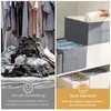 Aufbewahrungsbox 4-Tlg Kleiderschrank Organizer Produktbild-Vorschau 5