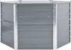 vidaXL Lit surélevé de jardin Acier galvanisé 129x129x77 cm Voir les images du produit 1