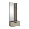 AX LIVING Kleiderschrank mit Spiegel Rosanno II 80,6 cm Produktbild-Vorschau 1