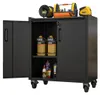 Schwerlast Metallschrank 75x42x88cm mit Rollen und Schloss Produktbild-Vorschau 2