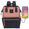 Himawari dámsky mestský batoh polyester ružový 40x27x17 cm Náhľad obrázku produktu 1