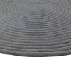 Tappeto in cotone effetto corda grigio diam.70 Anteprima dell’immagine prodotto 3