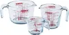 Pyrex Messbecher 3er Set Glas 0,25l 0,5l 1l Produktbild-Vorschau 10