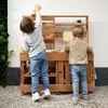 Matschküche PROVENCE aus Tannenholz mit Wasserrutschen, Produktbild-Vorschau 2