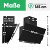 Bomann® matte Dunstabzugshaube 60cm | Abzugshaube für Produktbild-Vorschau 6