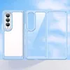 Galaxy Z Fold3 Hülle, Klar Rückseite Stoßfeste TPU Silikon Produktbild-Vorschau 3