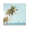 MuchoWow® Mauspad Mousepad Palme - Meer - Sommer 20x20 cm - Produktbild-Vorschau 1