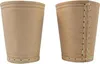 Leder-Würfelbecher nat. 8,5cm Produktbild-Vorschau 2