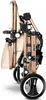 A folded stroller is shown against a white background. Produktbild-Vorschau