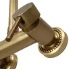 Close-up of a brass faucet. Podgląd zdjęcia produktu