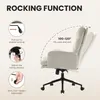 Diagram showing the rocking and tilting functions of an office chair. Produktbild-Vorschau