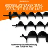 EBERTH Aardboor set, 100, 150, 200 mm. Boorschroef van Productafbeelding-voorbeeld 3