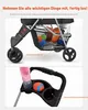 Hondenwagen, draagvermogen 16 kg, inklapbare dierenbuggy, Productafbeelding-voorbeeld 6