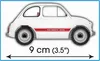 Cobi 24524 1965 Fiat Abarth 595 Produktbild-Vorschau 3