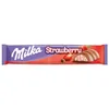 Barre chocolatée Milka Fraise & Crispies, 36,5g Voir les images du produit 1