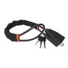 70 cm di bloccasterzo per auto, bloccasterzo per auto con 3 Anteprima dell’immagine prodotto 1
