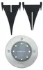 Lampa ogrodowa solarna 8 LED najazdowa czujnik zmierzchu Podgląd zdjęcia produktu 5