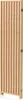 A vertical shot of a wooden room divider with a woven pattern. Podgląd zdjęcia produktu