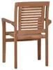 MiaMöbel | Outdoor Gartenstuhl aus Teak | 64,5 x 95 x 54cm Produktbild-Vorschau 10