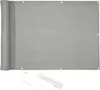 Sichtschutz HDPE mit Kabelbinder 0,75x6 hellgrau High Produktbild-Vorschau 1
