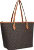 L.CREDI sac shopper sac à main Filiberta Shopper Brown Voir les images du produit 10