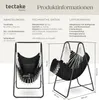 tectake® Hängesessel Alison 85 x 100 x 154,5 cm Produktbild-Vorschau 5