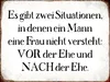 vianmo Holzschild 30x40 cm Mann Frau vor nach der Ehe Produktbild-Vorschau 1