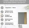 Taschenkalender 2025 A6 - Softtouch Oberfläche, 1 Woche 2 Produktbild-Vorschau 2