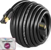 hb-digital 15m RJ45 Patchkabel CAT 8.1 S/FTP LSZH schwarz Produktbild-Vorschau 1