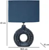 Mauro Ferretti lampe de table Seta E14 28,5x15x43 cm bleu Voir les images du produit 7