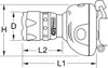 KS Tools Lampada frontale a LED con messa a fuoco CREE Anteprima dell’immagine prodotto 8