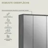 Xonox.home Spiegelschrank Blake 60 x 21 x 77 cm rauchsilber Produktbild-Vorschau 9