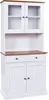 Wright Buffet, 2 portes, 2 portes vitrées, 2 tiroirs, Voir les images du produit 1