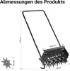 Provzdušňovač trávníku Wiltec s pracovní šířkou 40 cm a Náhled obrázku produktu 4