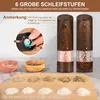 2 Stück elektrische Salz- und Pfeffermühlen, automatische, Produktbild-Vorschau 4